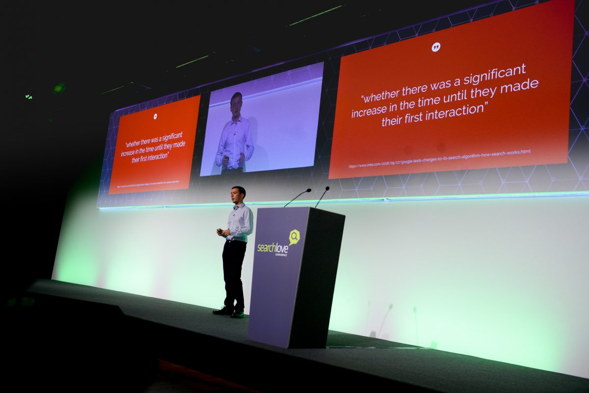 The Two-Tiered SERP – SearchLove London 2018